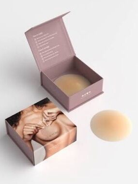 Nood New York No-show Reusable Round Nipple Covers No.5 Soft Tan